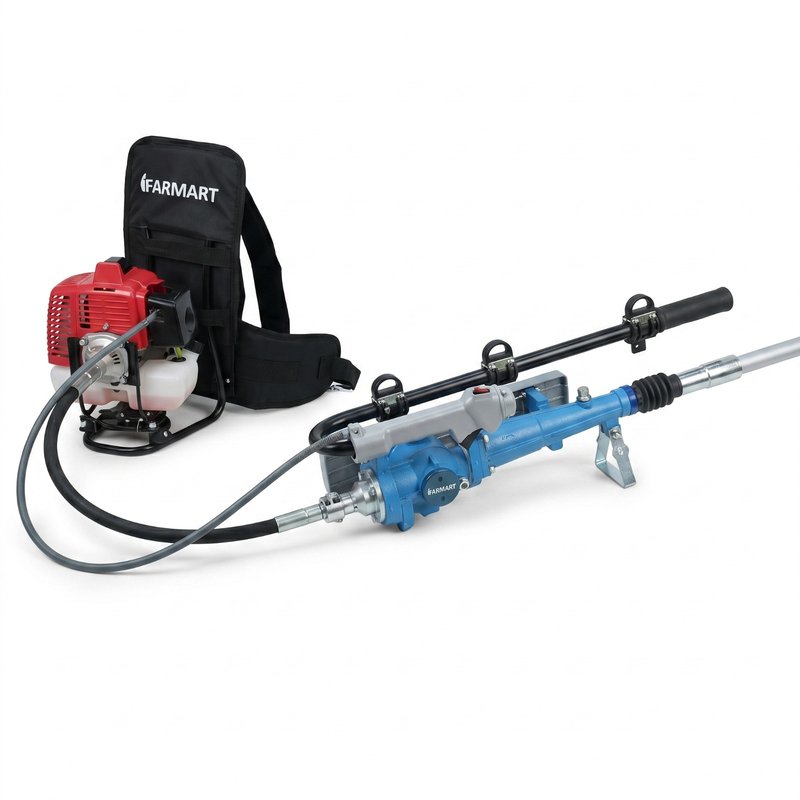 FARMART BSA63 ZEYTİN, BADEM, CEVİZ, KAYISI KANCALI DAL SİLKELEME MAKİNASI